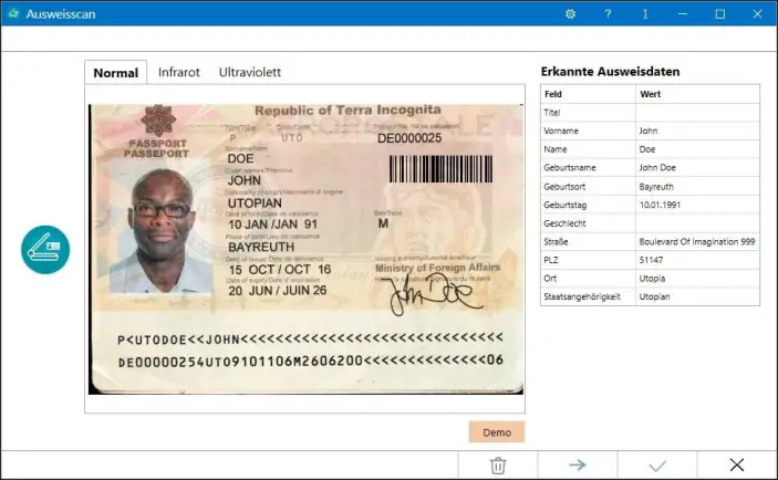RA-MICRO Ausweisscanner für Anwälte
