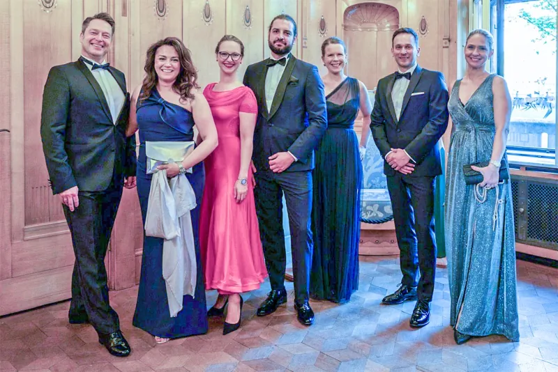 Das Team von RA-MICRO auf dem Nürnberger Juristenball