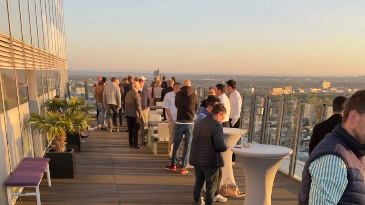 Verkehrsanwaltstag Terrasse