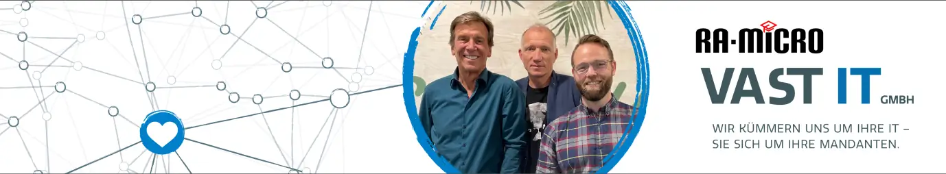 VAST IT GMBH: Wir kümmern uns um Ihre IT - Sie sich um Ihre Mandanten